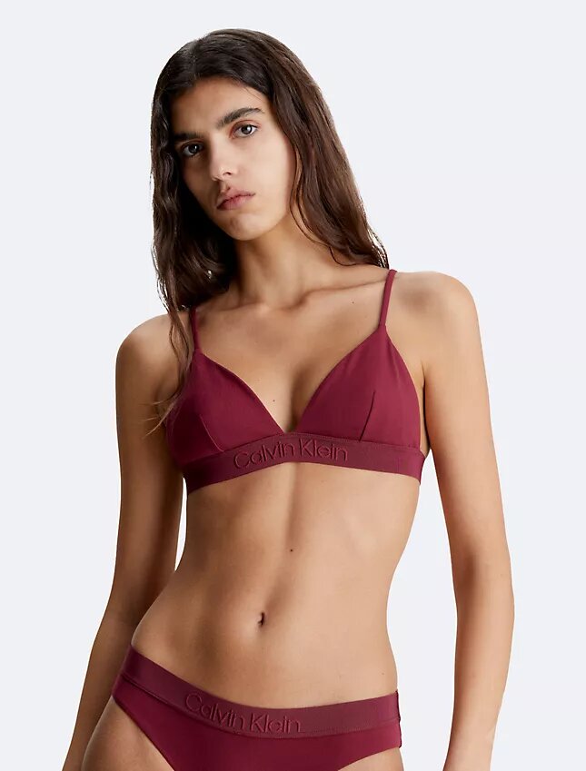 Top bikini a triangolo in tinta Top bikini a triangolo in tinta