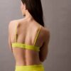 Top bikini triangolare con logo moderno Top bikini triangolare con logo moderno