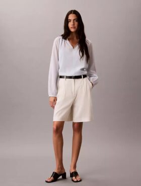 Top leggero in misto cotone