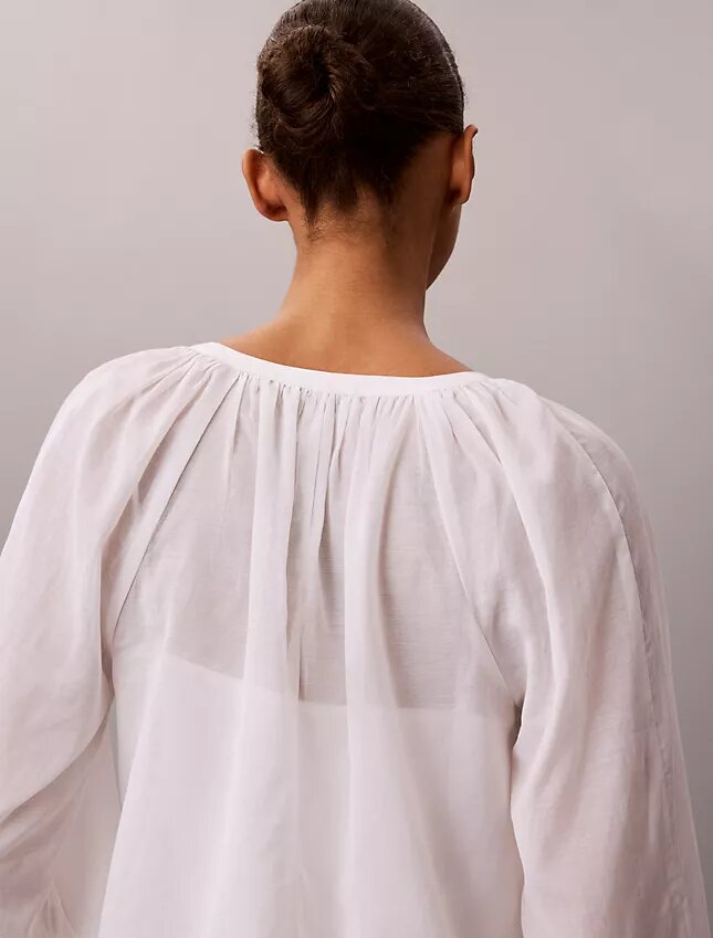 Top leggero in misto cotone Top leggero in misto cotone
