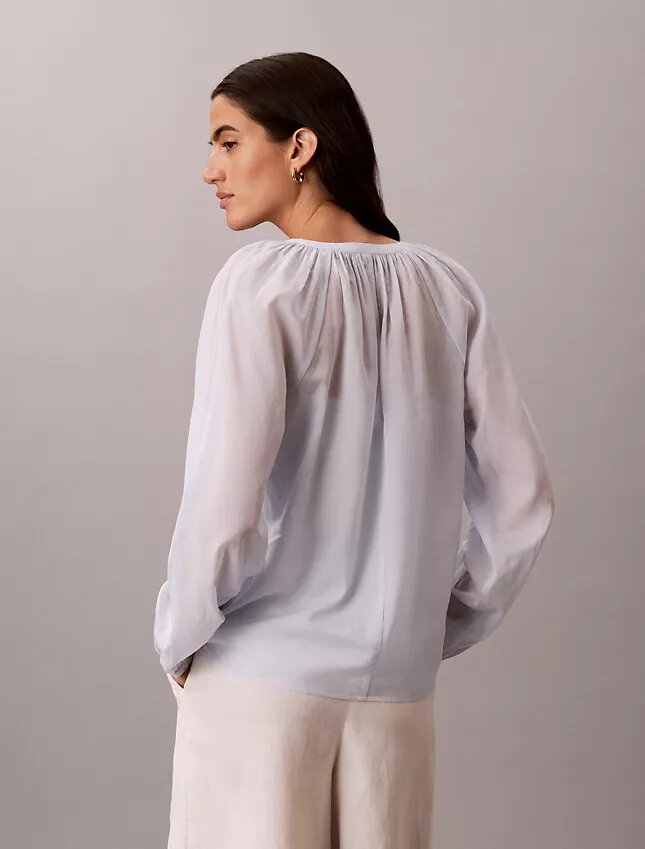 Top leggero in misto cotone Top leggero in misto cotone