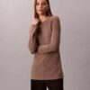 Top tunica slim in maglia sartoriale Top tunica slim in maglia sartoriale