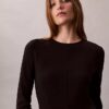 Top tunica slim in maglia sartoriale Top tunica slim in maglia sartoriale