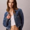 Trucker Jacket in denim corta Trucker Jacket in denim corta