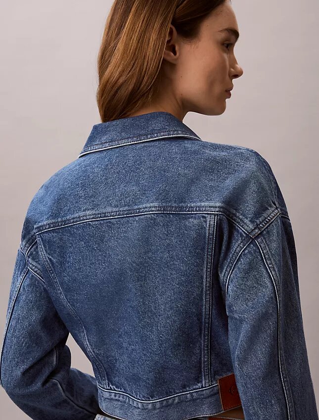 Trucker Jacket in denim corta Trucker Jacket in denim corta