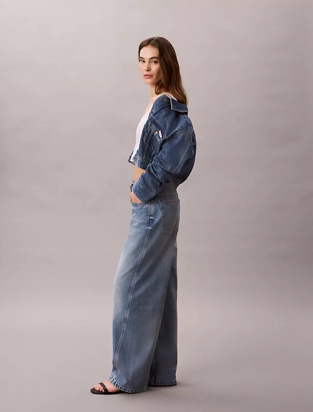 Trucker Jacket in denim corta Trucker Jacket in denim corta