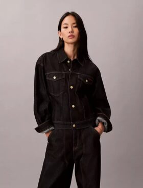 Trucker Jacket in Denim per il Capodanno lunare