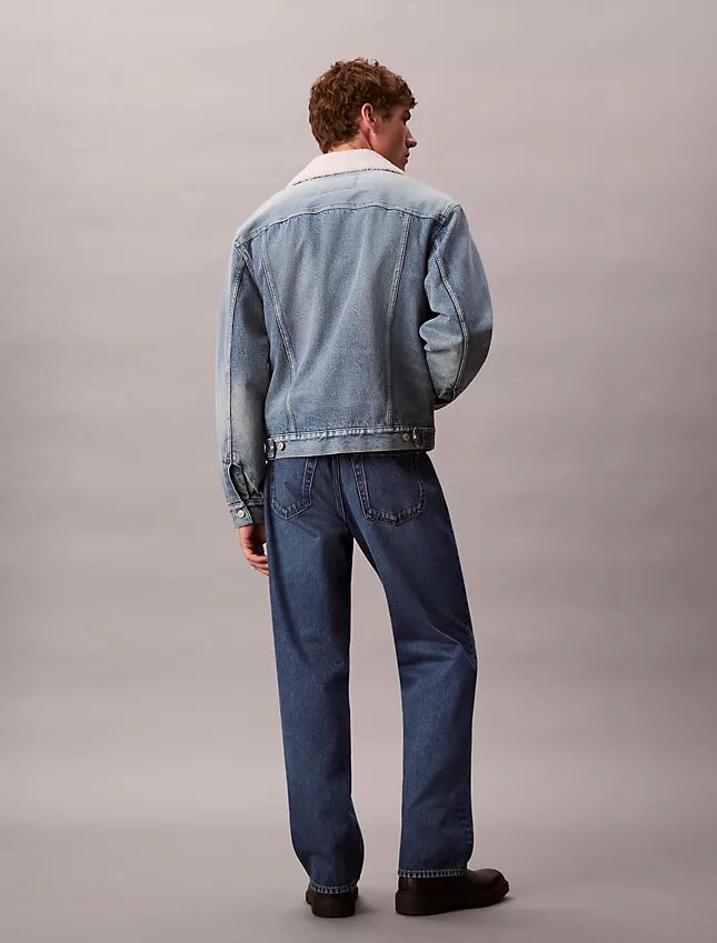 Trucker Jacket in sherpa anni ’90 Trucker Jacket in sherpa anni ’90