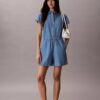 Tuta in chambray lavato Tuta in chambray lavato