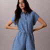 Tuta in chambray lavato Tuta in chambray lavato