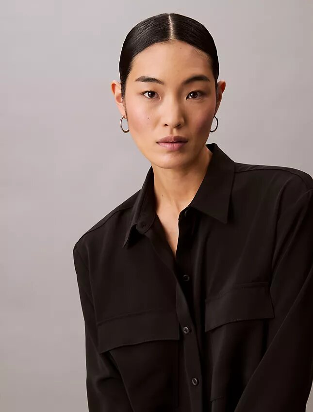 Utility Shirt button-down dal taglio morbido Utility Shirt button-down dal taglio morbido