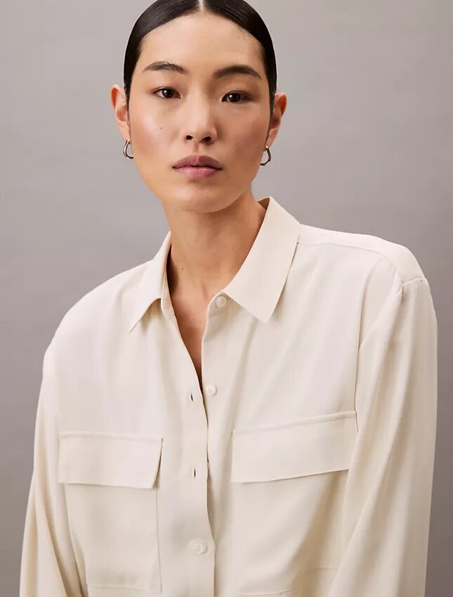 Utility Shirt button-down dal taglio morbido Utility Shirt button-down dal taglio morbido