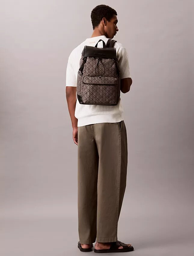 Zaino con logo jacquard Zaino con logo jacquard