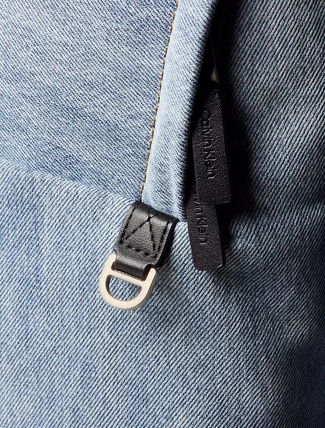 Zaino in Denim con logo Monogram Zaino in Denim con logo Monogram